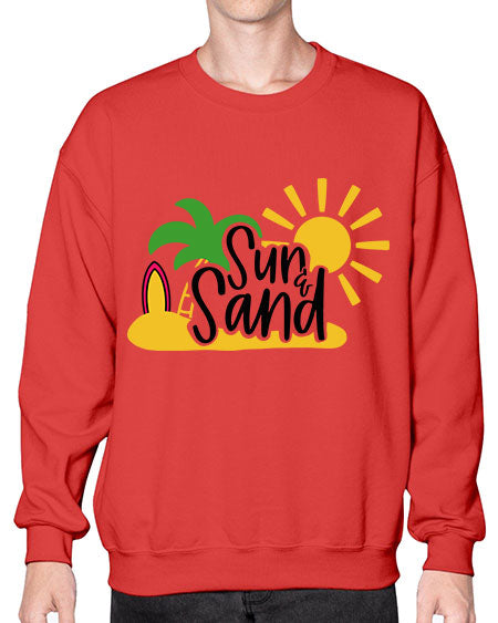 Sun Sand Style 17# - summer- Sweatshirt - Crew
