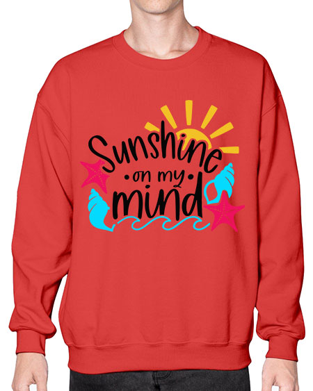 Sunshine On My Mind Style 15# - summer- Sweatshirt - Crew