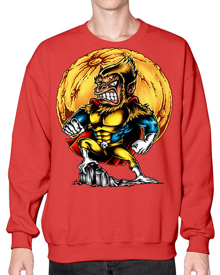 Super Monkey - Files - monkey- Sweatshirt - Crew