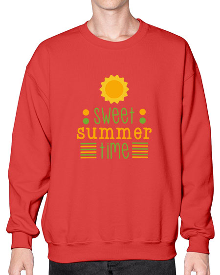 Sweet summer time 4# - summer- Sweatshirt - Crew