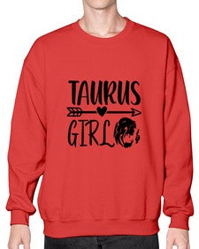 Taurus girl 498# - taurus- Sweatshirt - Crew