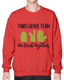 Third Grade Team 977# - third grade- Sweatshirt - Crew