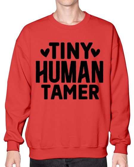 Tiny Human Tamer 468# - kids- Sweatshirt - Crew
