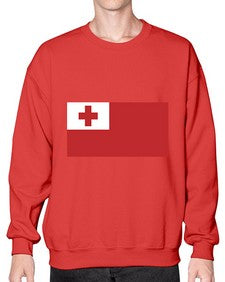 Tonga 2003# - world flags- Sweatshirt - Crew