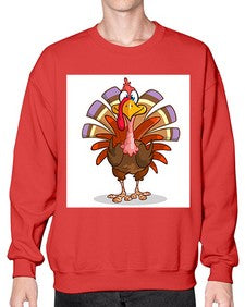 Turkey 258# - cartoon animals- Sweatshirt - Crew