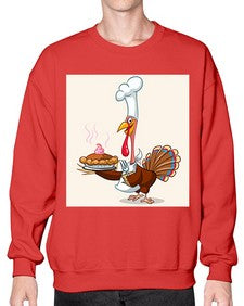 Turkey pie 259# - cartoon general- Sweatshirt - Crew