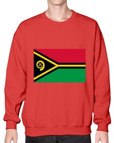 Vanuatu 2052# - world flags- Sweatshirt - Crew
