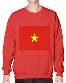 Vietnam 2078# - world flags- Sweatshirt - Crew