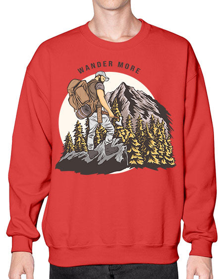 Wander More 3# - nature- Sweatshirt - Crew