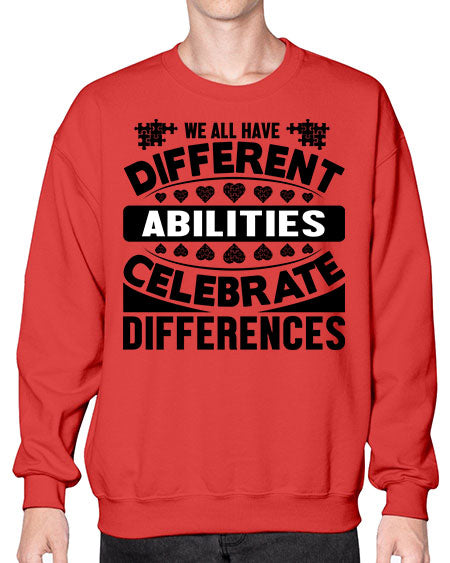 We all have Style 51# - autism- Sweatshirt - Crew