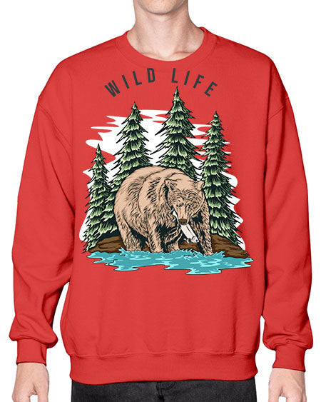 Wild Life 1# - nature- Sweatshirt - Crew
