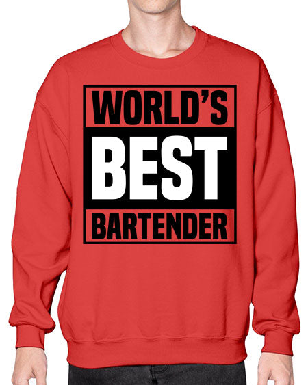Worlds best Style 479# - bartender- Sweatshirt - Crew
