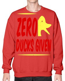 Zero ducks given Style 5# - ducks- Sweatshirt - Crew