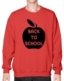 apple back to school 3# - general school- Sweatshirt - Crew