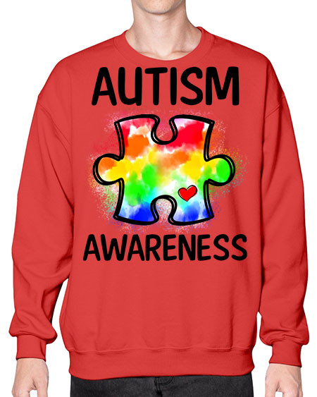 autism awareness - autism- Sweatshirt - Crew