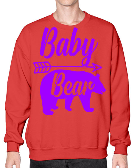 baby bear 13# - bears - animals- Sweatshirt - Crew