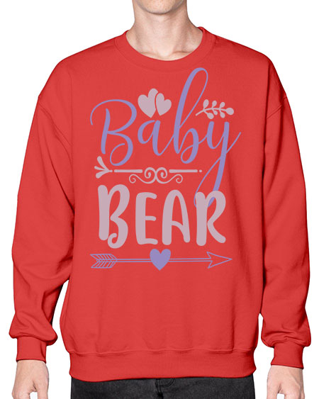 baby bear 7# - bears - animals- Sweatshirt - Crew