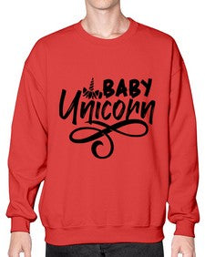 baby unicorn 15# - unicorn- Sweatshirt - Crew