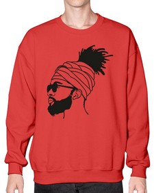 beardman 44# - black boys or men- Sweatshirt - Crew