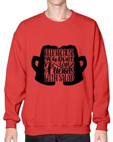 beer because you dont win 641# - beer- Sweatshirt - Crew