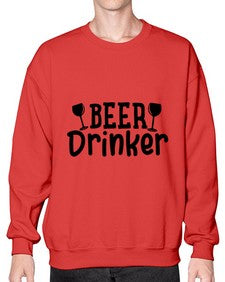 beer drinker 46# - beer- Sweatshirt - Crew