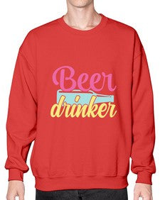 beer drinker 47# - beer- Sweatshirt - Crew