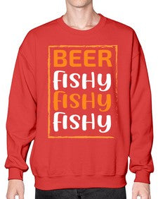 beer fishy fishy fishy 645# - beer- Sweatshirt - Crew