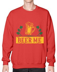 beer me 655# - beer- Sweatshirt - Crew