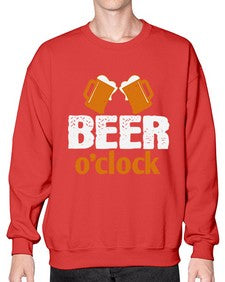 beer oclock 661# - beer- Sweatshirt - Crew