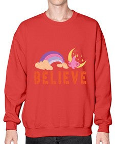 believe 47# - unicorn- Sweatshirt - Crew