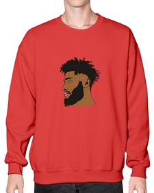 black man style 3# - black boys or men- Sweatshirt - Crew