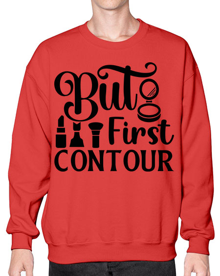 but first contour 3# -makeup Sweatshirt - Crew