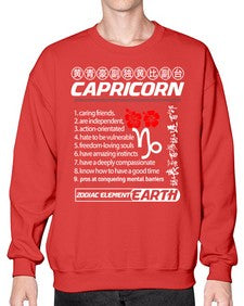 capricorn 207# - capricorn- Sweatshirt - Crew
