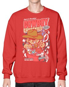 cowboy crunchies 346# - western- Sweatshirt - Crew