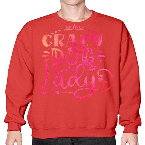 crazy dog lady 71# - dogs- Sweatshirt - Crew