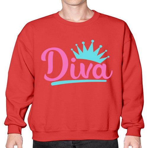 diva Style 121# - dogs- Sweatshirt - Crew