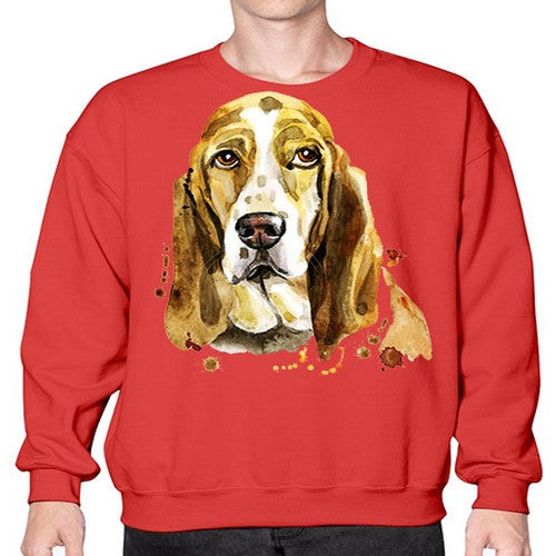 dog 107# - dogs- Sweatshirt - Crew