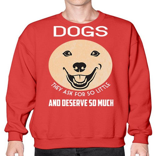 dog 115# - dogs- Sweatshirt - Crew