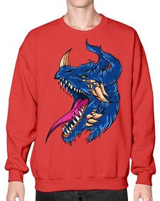 dragon 173# - dragon- Sweatshirt - Crew