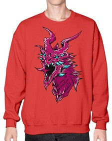 dragon 177# - dragon- Sweatshirt - Crew