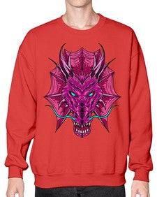 dragon 178# - dragon- Sweatshirt - Crew