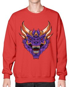 dragon 183# - dragon- Sweatshirt - Crew