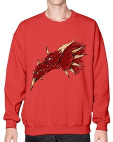 dragon 185# - dragon- Sweatshirt - Crew
