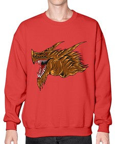dragon 187# - dragon- Sweatshirt - Crew