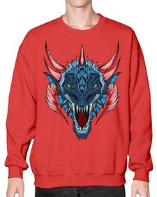 dragon 193# - dragon- Sweatshirt - Crew