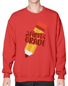 first gradee 162# - first grade- Sweatshirt - Crew