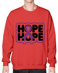 hope 165# - alzheimers- Sweatshirt - Crew