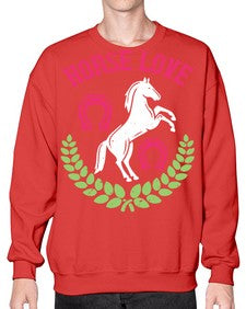 horse love Style 50# - horse- Sweatshirt - Crew