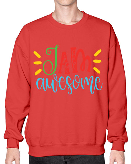 i am awesome Style 18# - autism- Sweatshirt - Crew