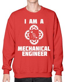 i am mechanical engineer 856# - engineer- Sweatshirt - Crew